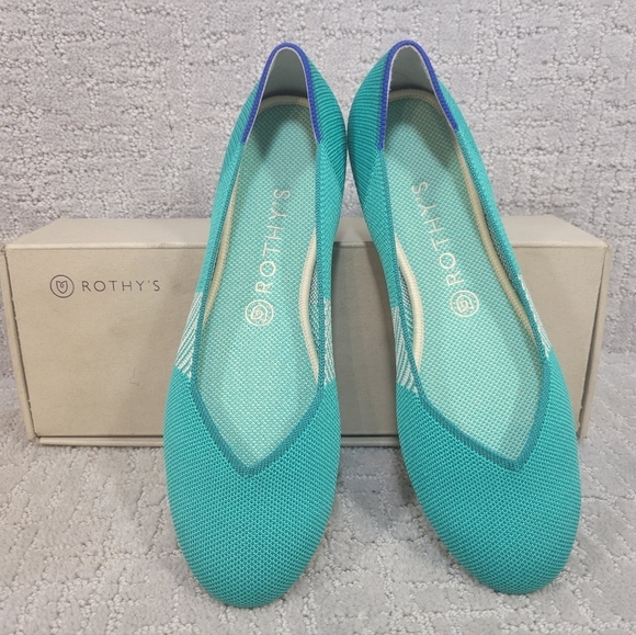 Rothy’s The Flat Calypso Slip On Shoes Retired Women's Size US 8.5, 9.5 - Picture 7 of 9